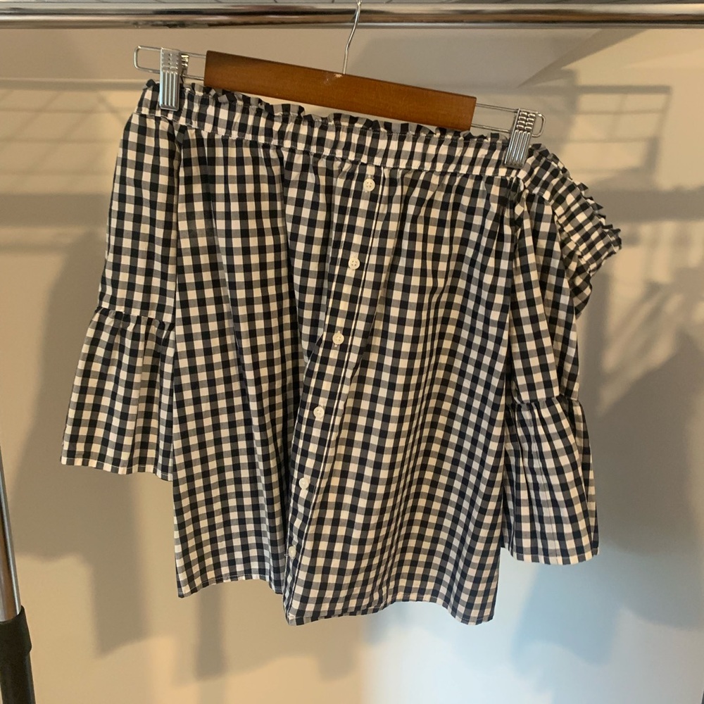 Abercrombie Gingham Top